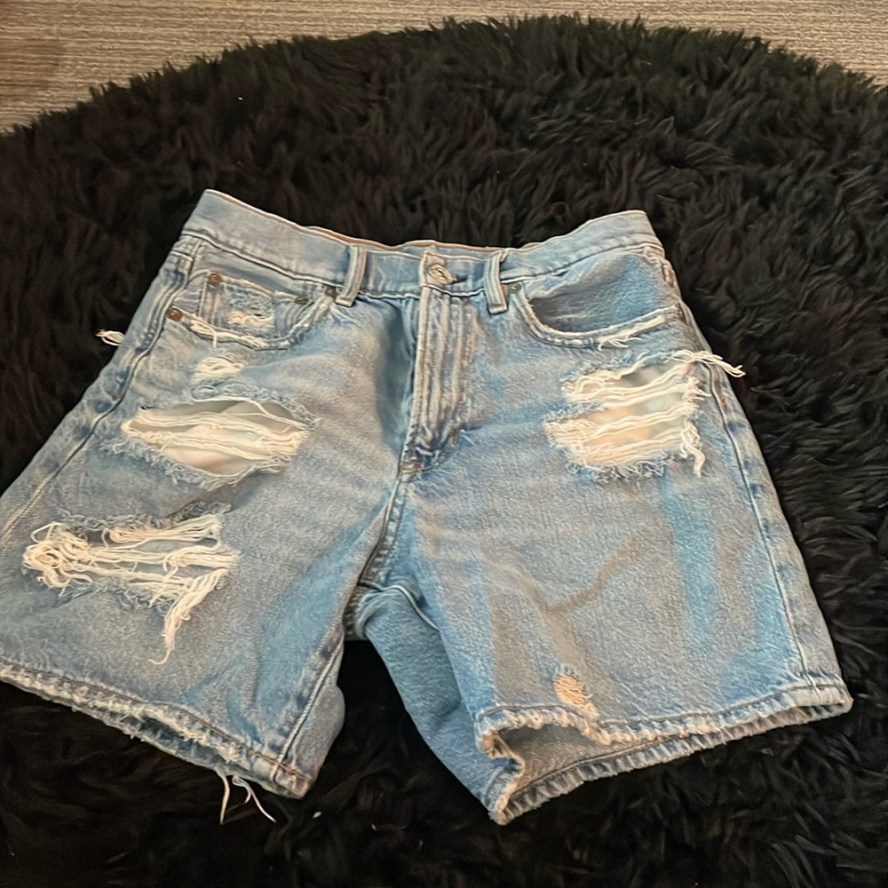 Light wash Jean shorts